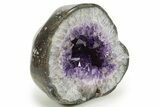 Sparkly Deep-Purple Amethyst Geode - Uruguay #342720-2